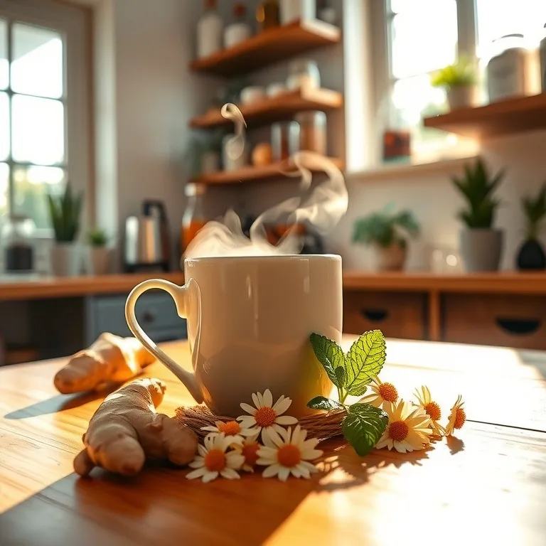 čaj za bolečine v trebuhu