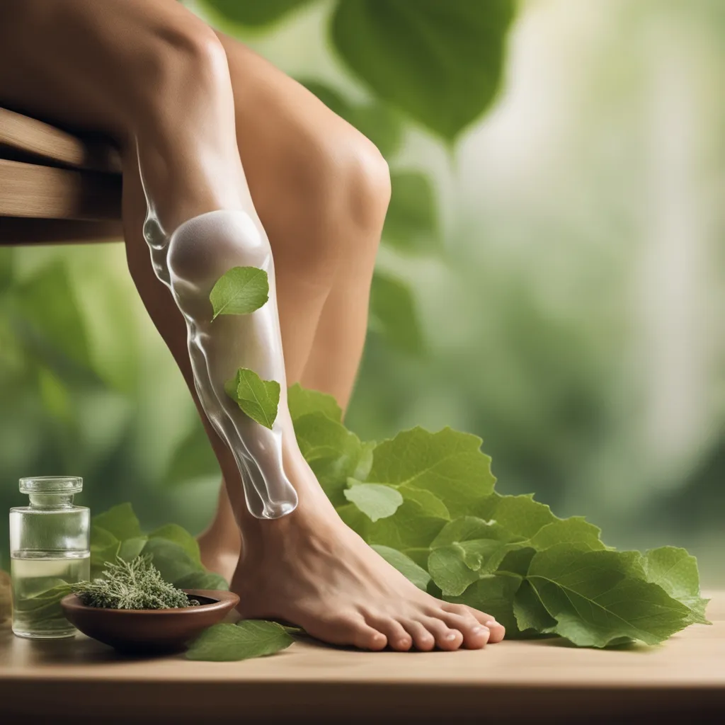 voda v kolenu domača zdravila