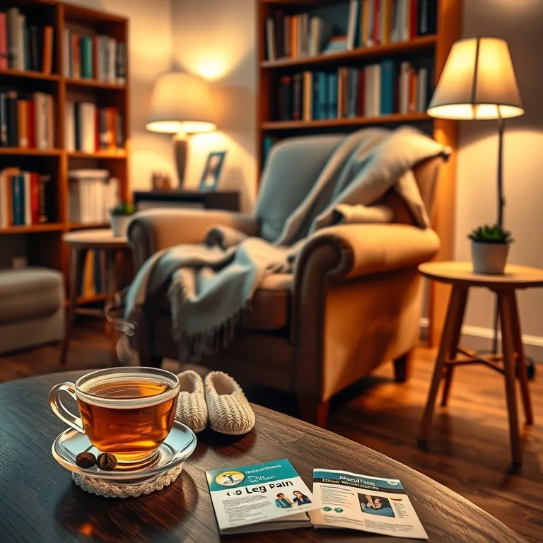 bolečine v nogah v mirovanju